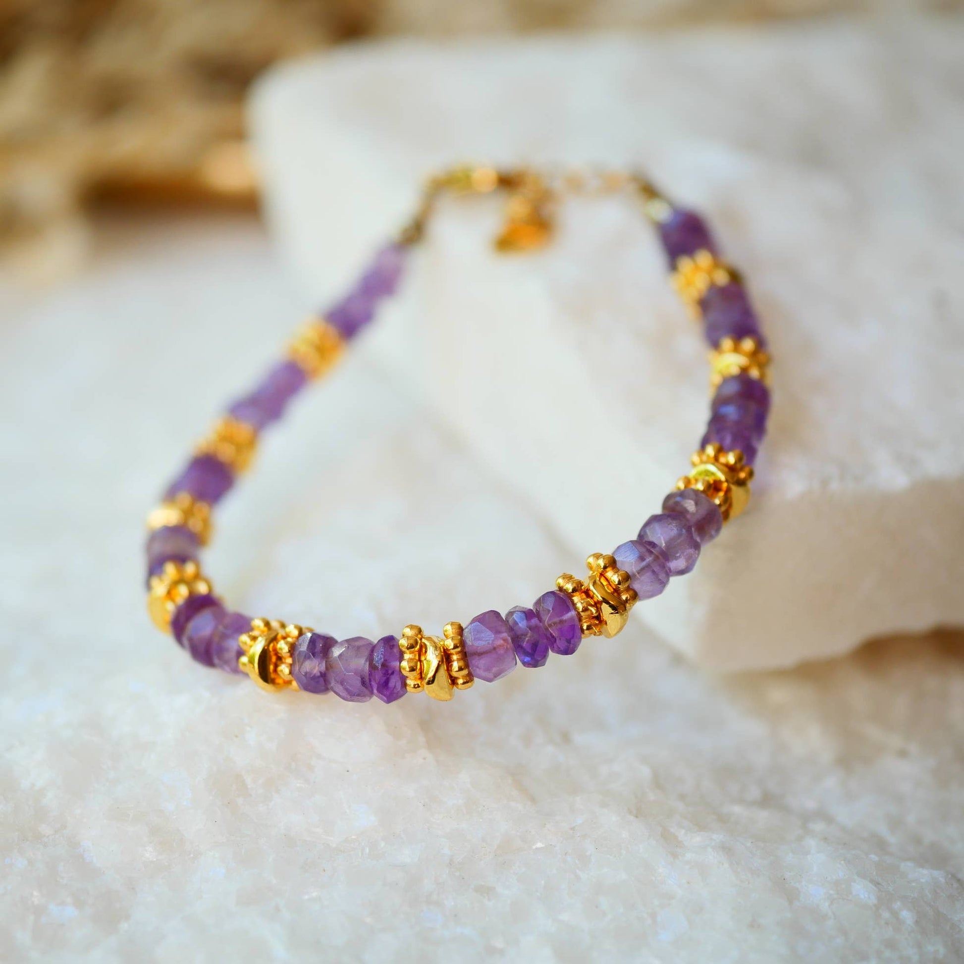 Chikitsa Amethyst oder Labradoritarmband