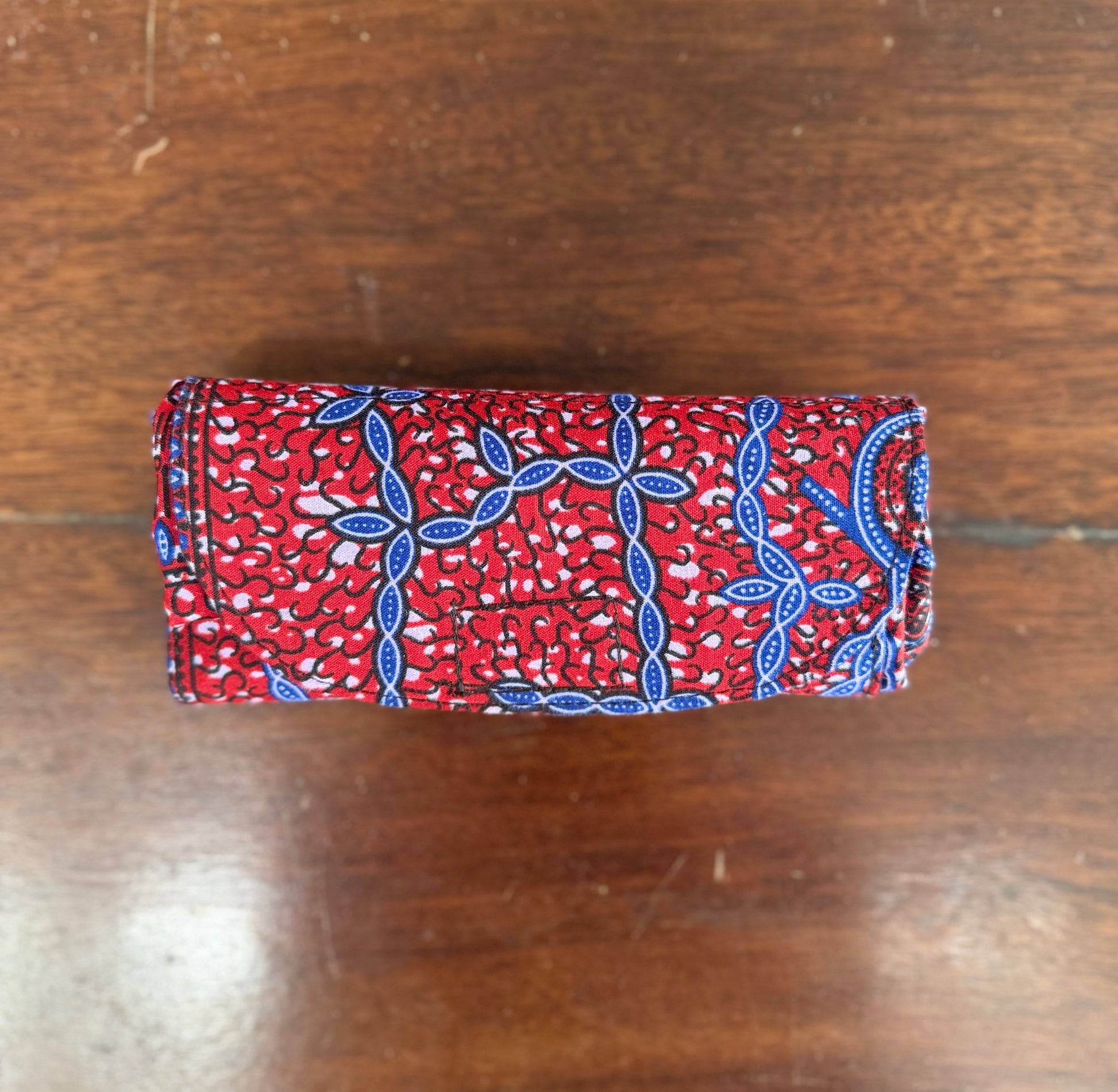 Akɔ - bag bag in foldable wax, handmade to Lomé