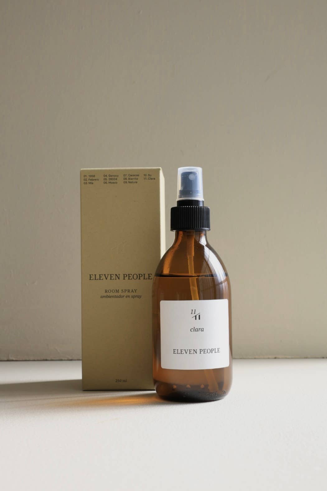 Interior spray