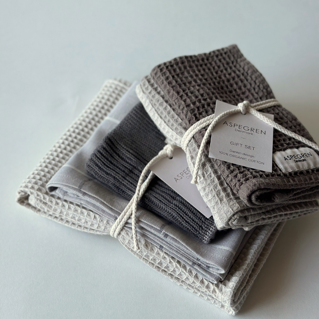 Lot of tea towel and wipers oyster aspegren denmark