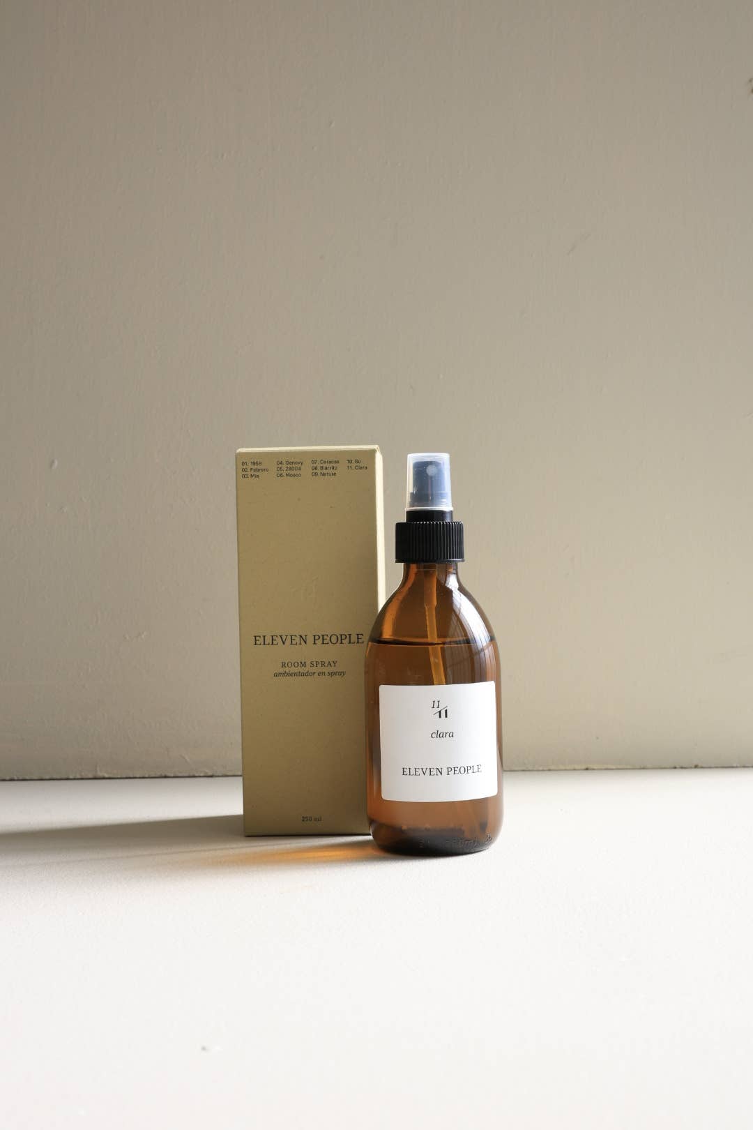 Interior spray
