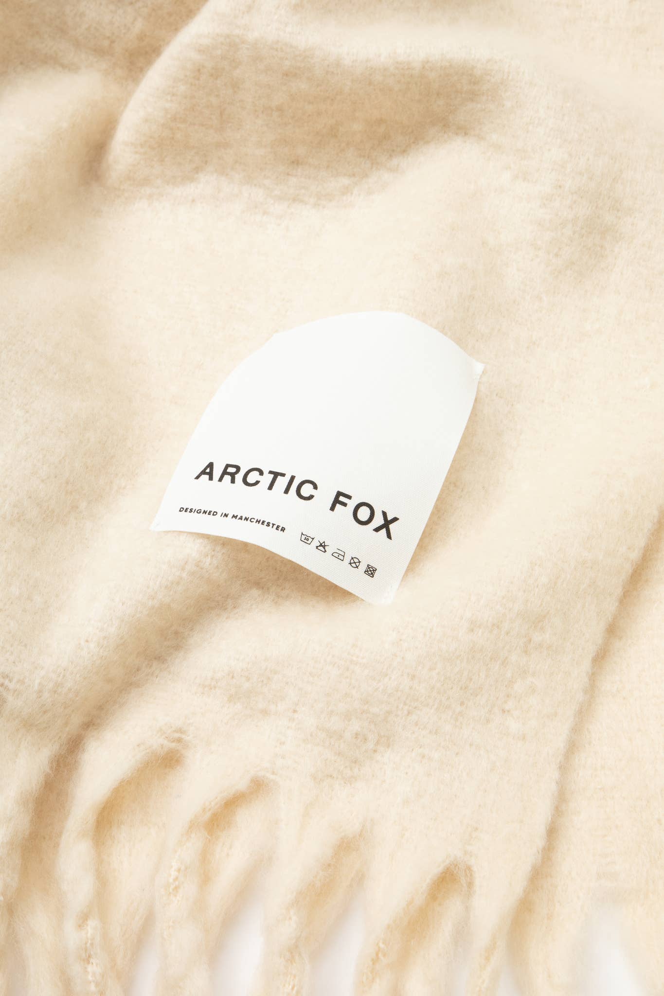 Plaid Reykjavik ARCTIC FOX & CO  Beige galet - AW24