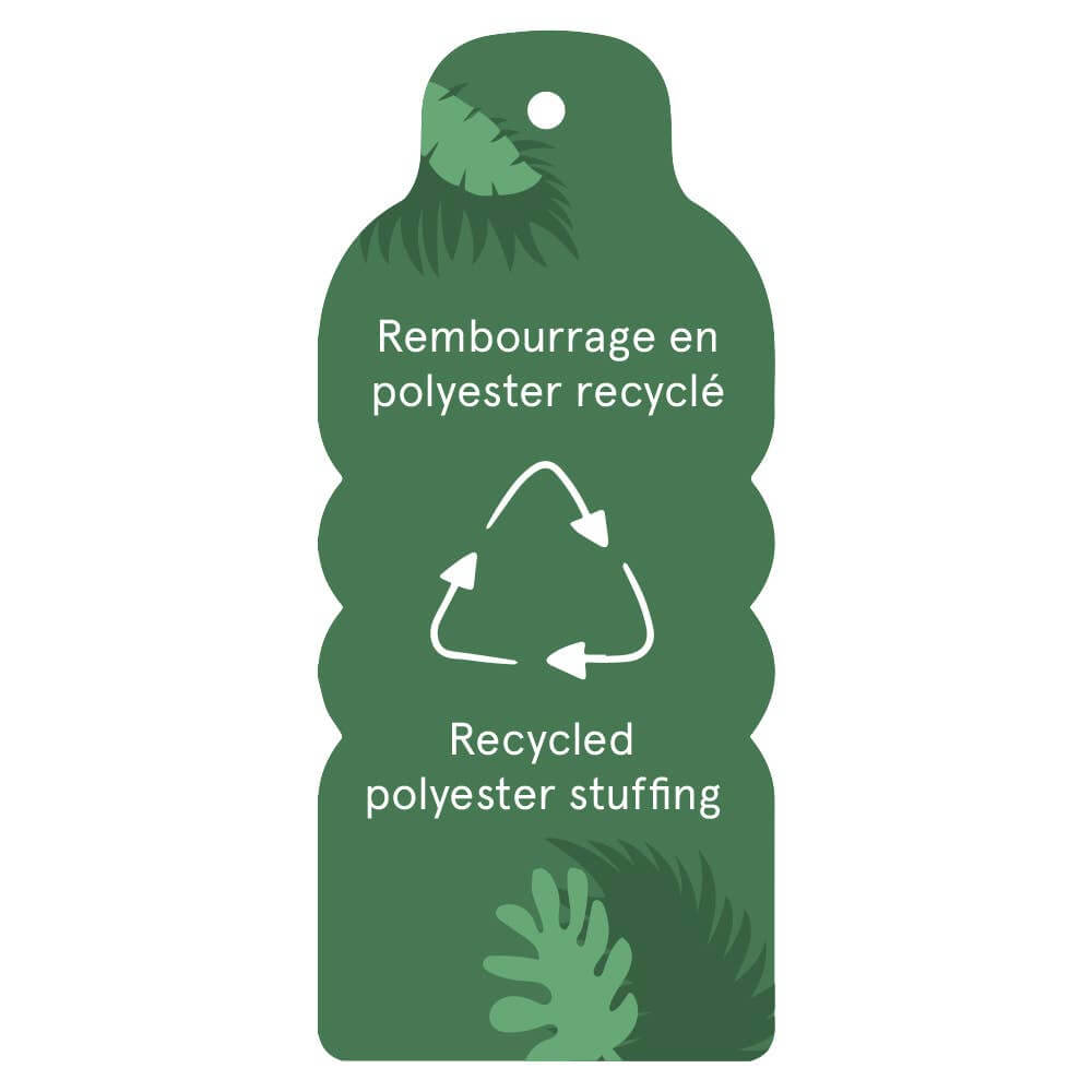 Pluche speelgoed van een moeder en baby sneeuwvos – Les Ptipotos