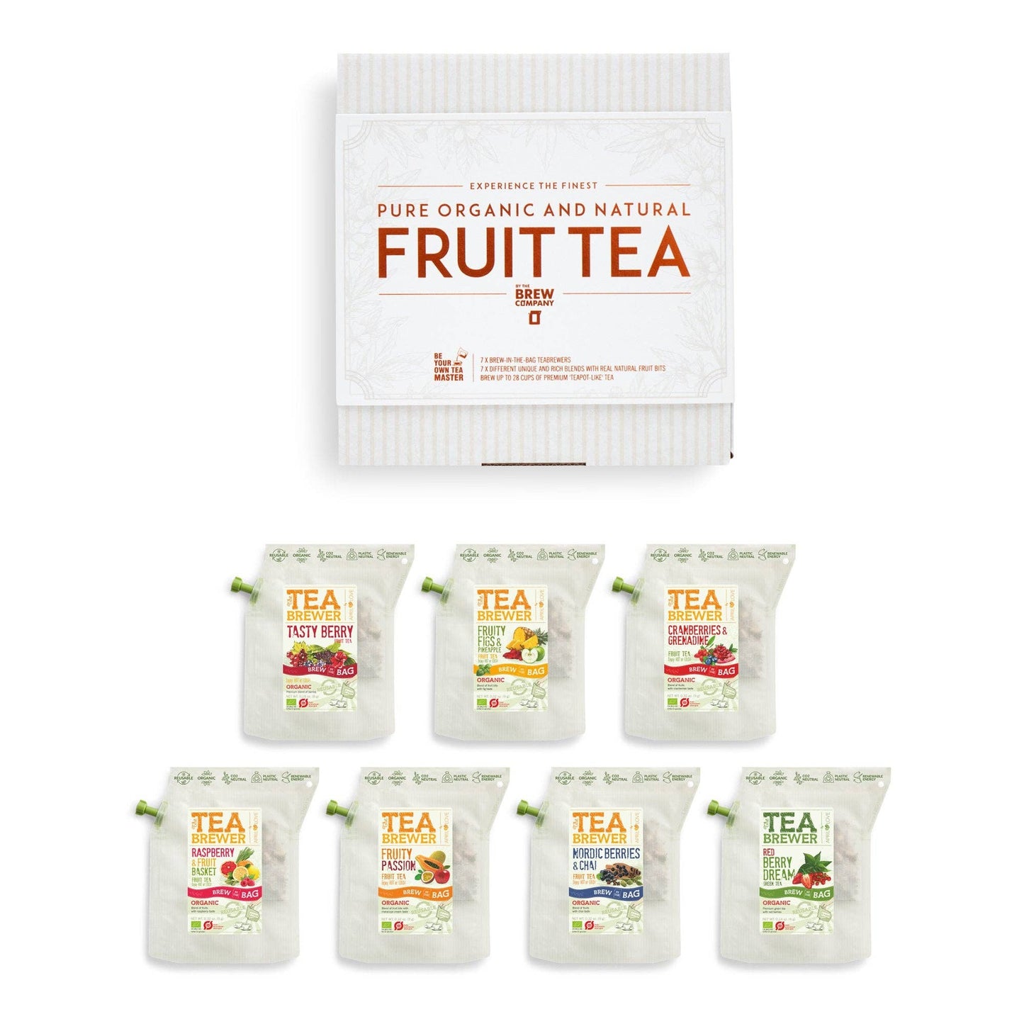 Coffret Dégustation Collection de Thés aux Fruits – The Brew Company