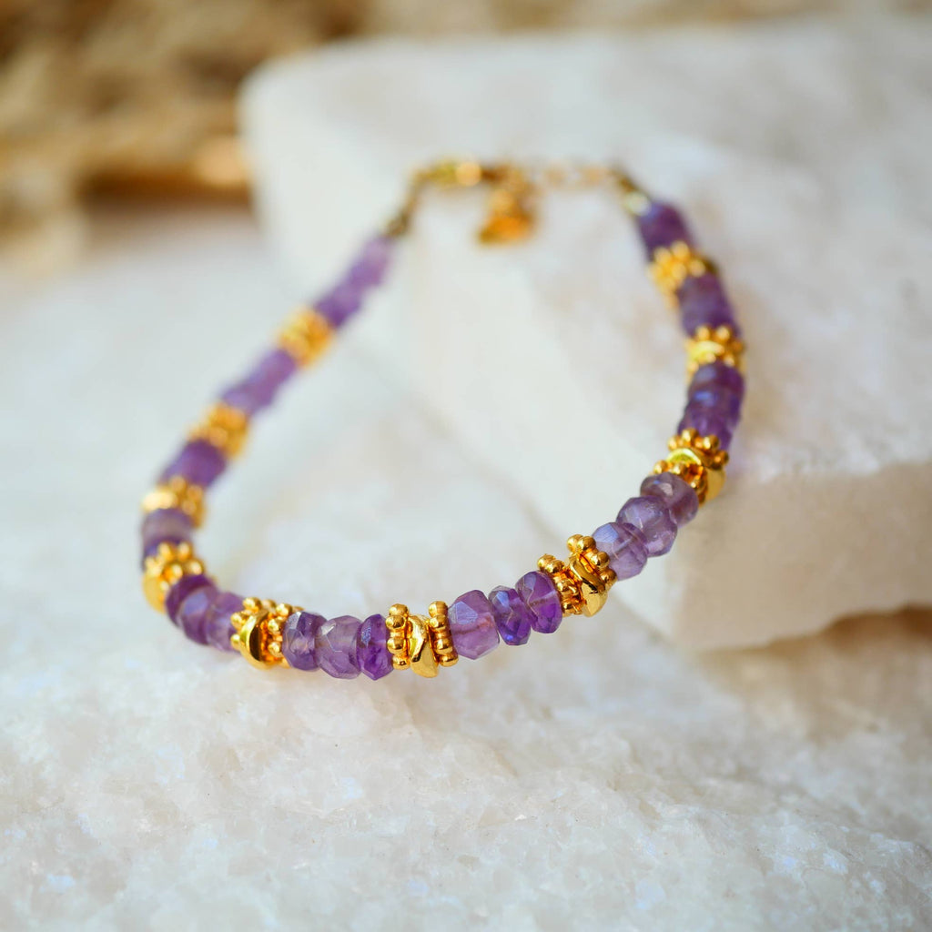 Chikitsa Amethyst oder Labradoritarmband