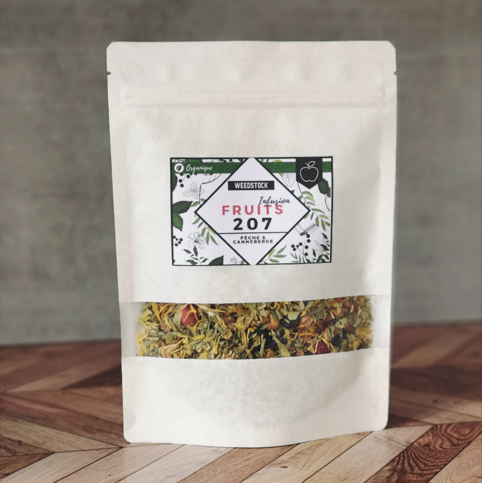 Fruits Infusion n ° 207 - Fashes and cranberries