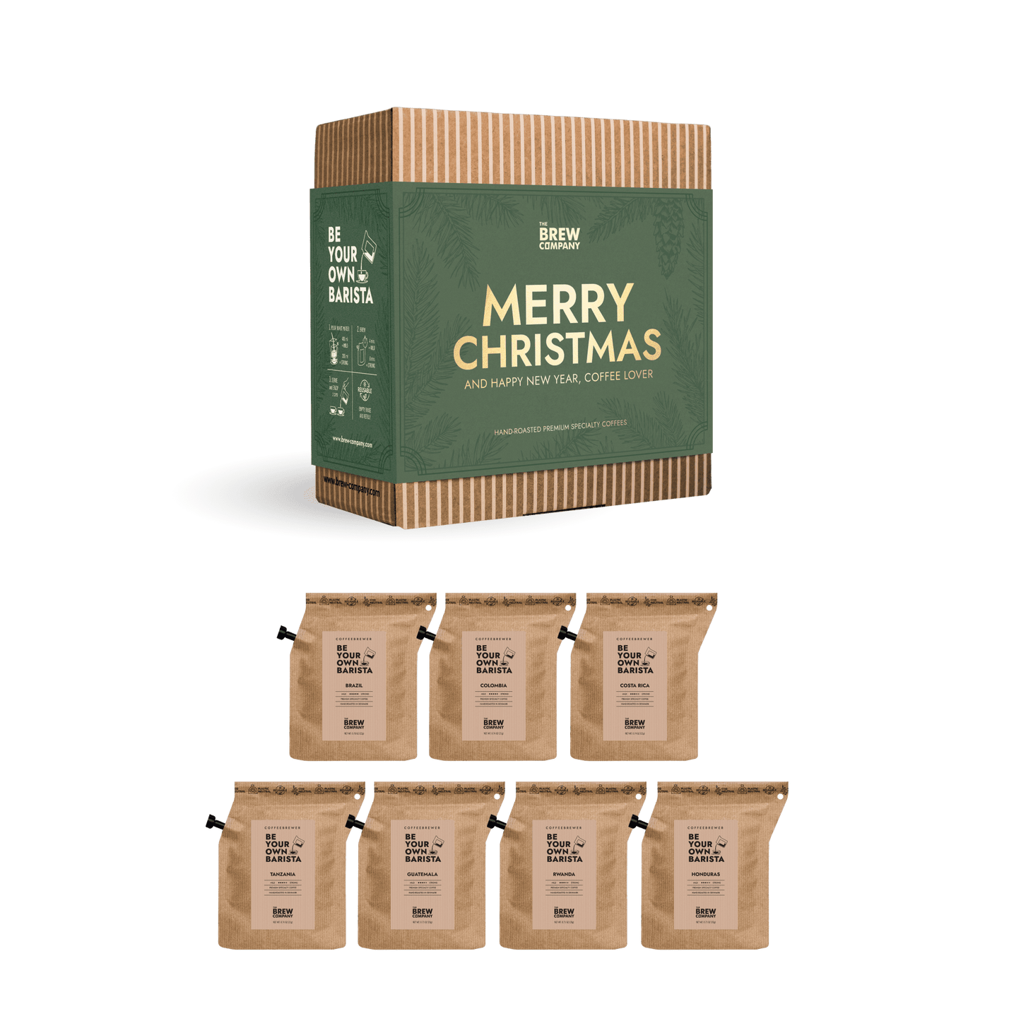 Coffret Cadeau de NOËL Café Premium par The Brew Company