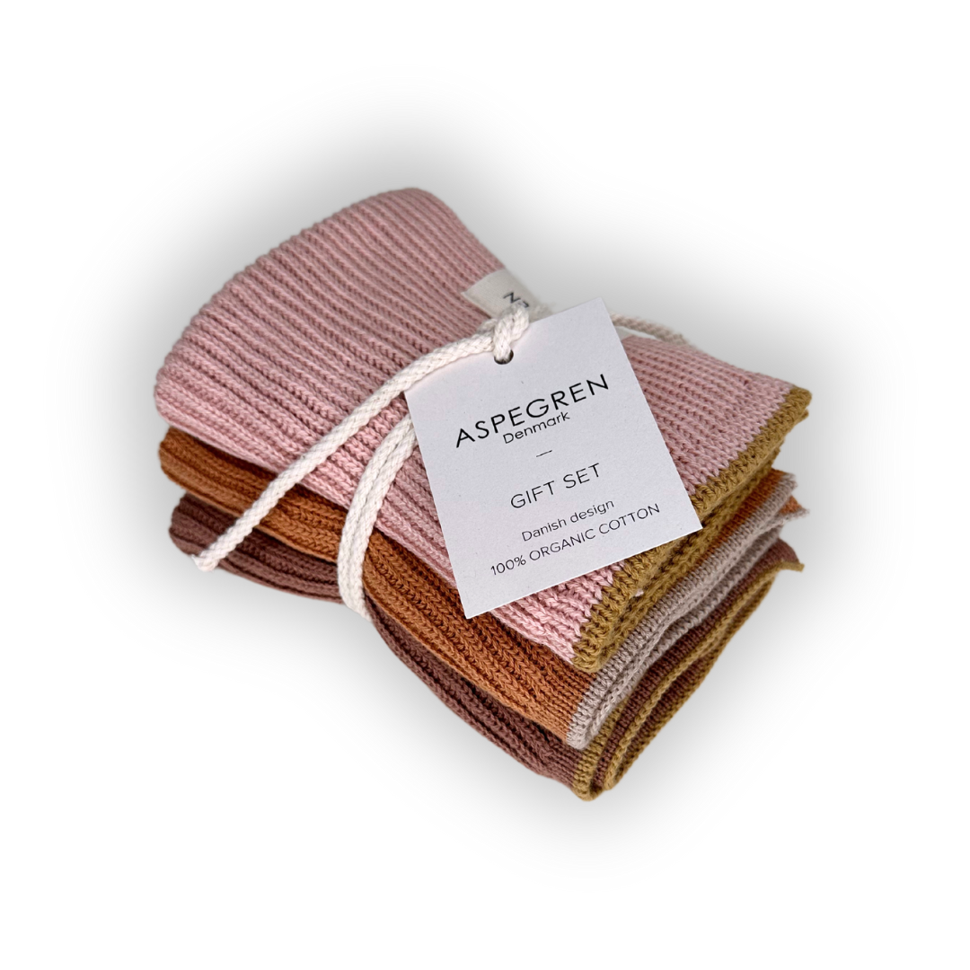 Set of 3 Safran Aspegren Denmark tea towels
