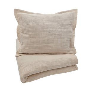 Ensemble de literie Petit Coquillage de sable Coton biologique