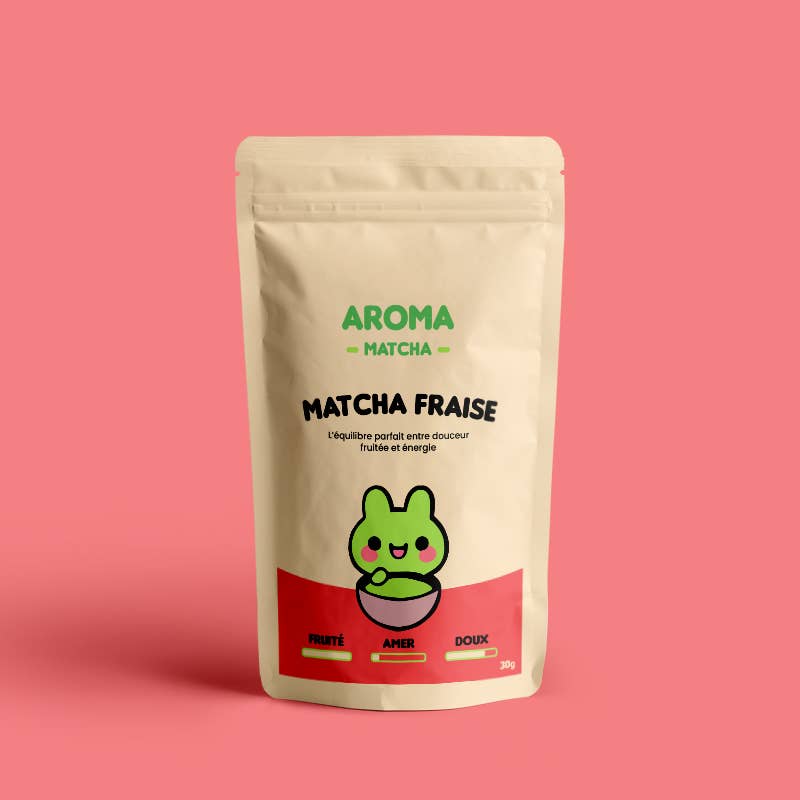 MATCHA FRAISE - Qualité PREMIUM