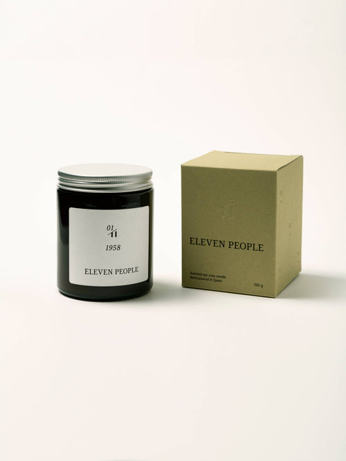 01 1958 Bougie Cardamome Oud et Café
