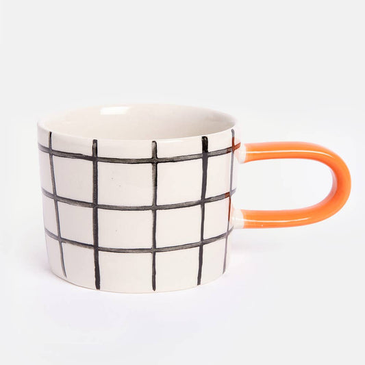 Tasse Mono Grid
