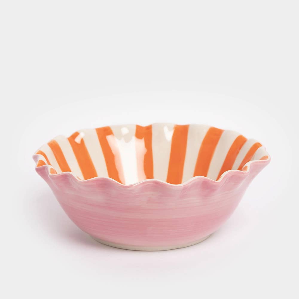 Sandstone bowl - Orange Heart Edition