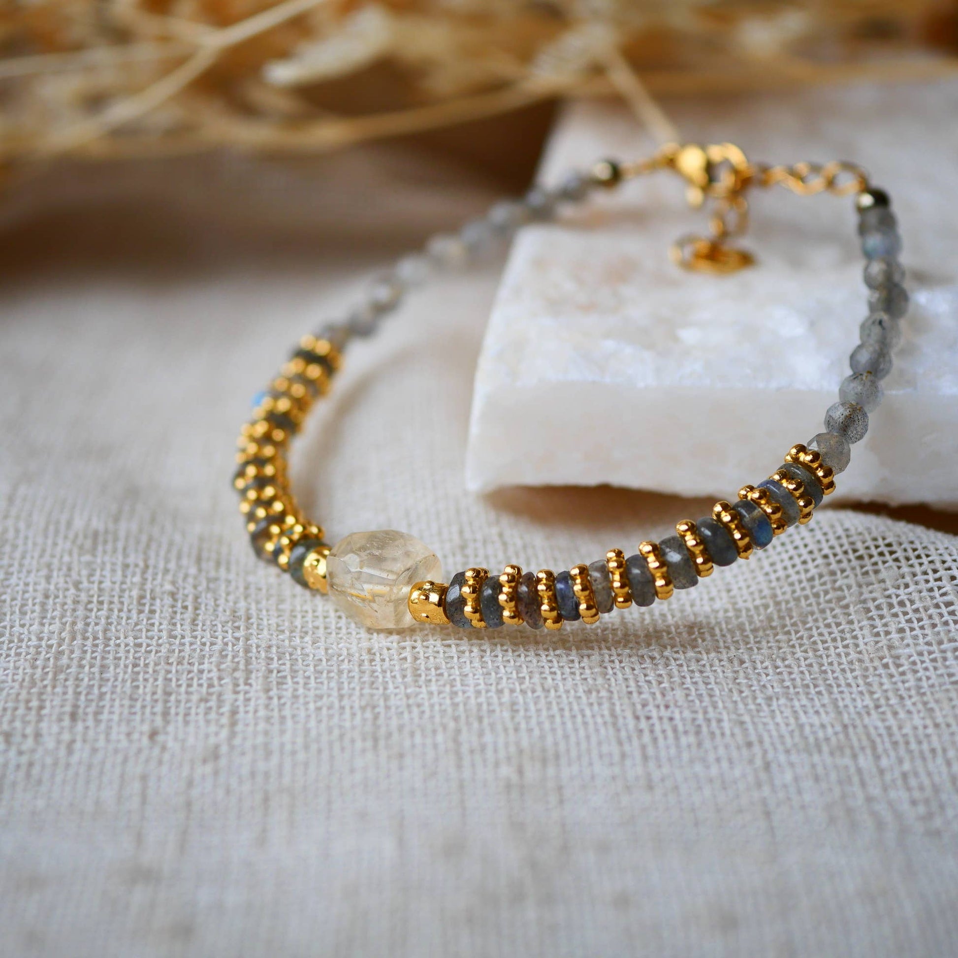 Bhavya Citrine Armband
