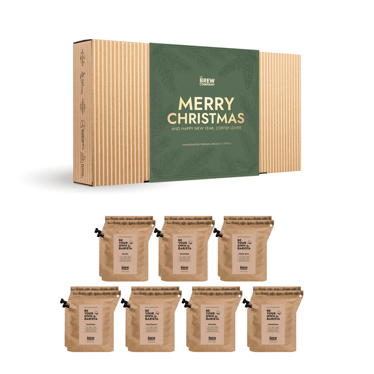 Coffret Cadeau de NOËL Café Premium par The Brew Company