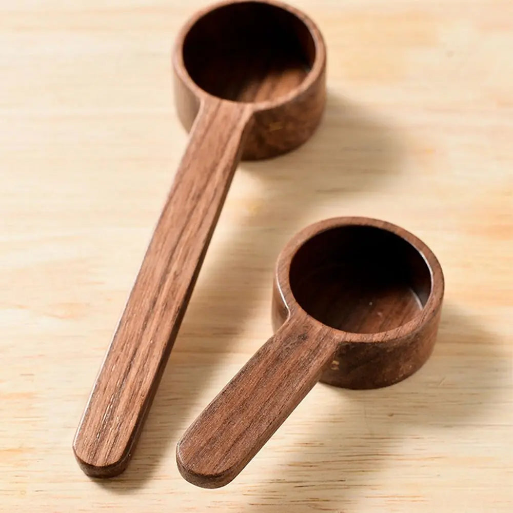 Wooden Measuring Spoon Set Kitchen Measuring Spoons Tea Coffee Scoop Sugar Spice Measure Spoon Measuring Tools for Cooking Home