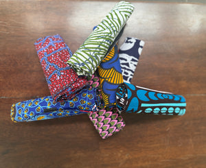 Akɔ - bag bag in foldable wax, handmade to Lomé