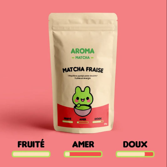 MATCHA FRAISE - Qualité PREMIUM