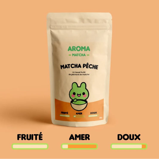 MATCHA PÊCHE - Qualité PREMIUM