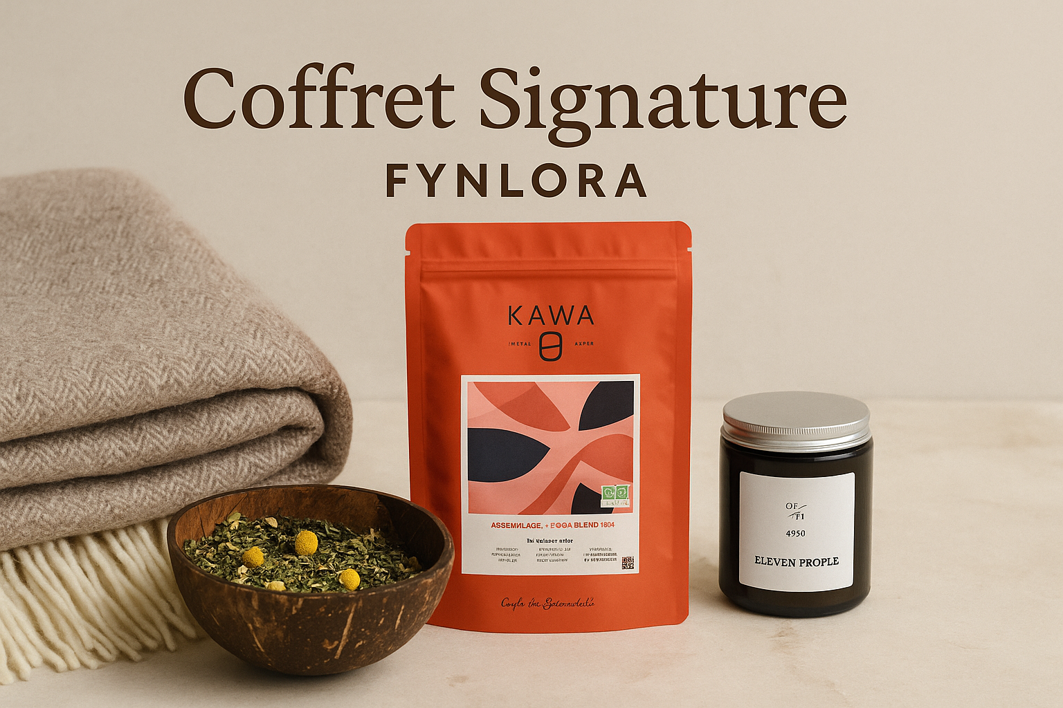 Coffret Signature FYNLORA – Créez votre rituel sensoriel