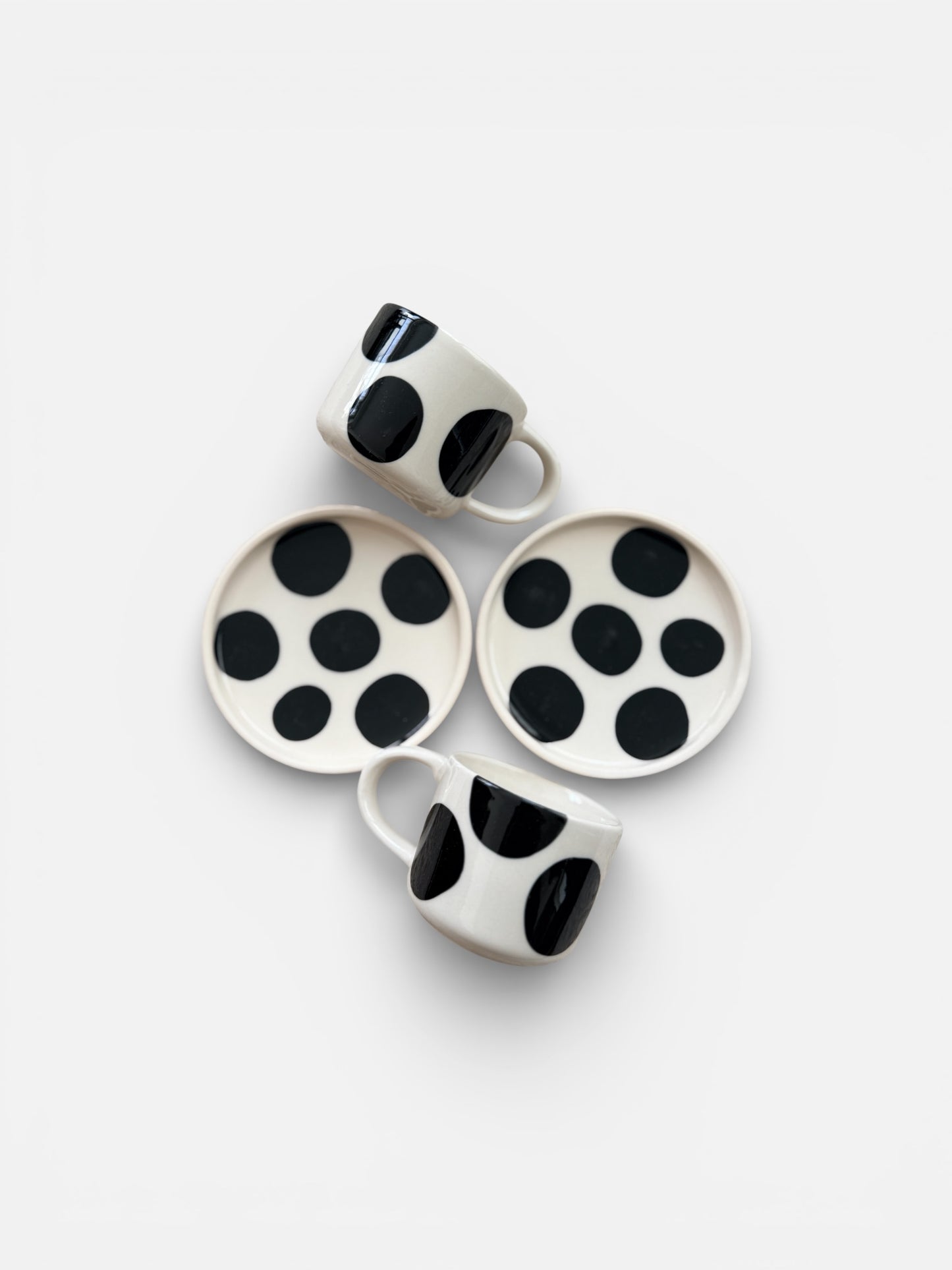 Espresso Dots - noir volcan