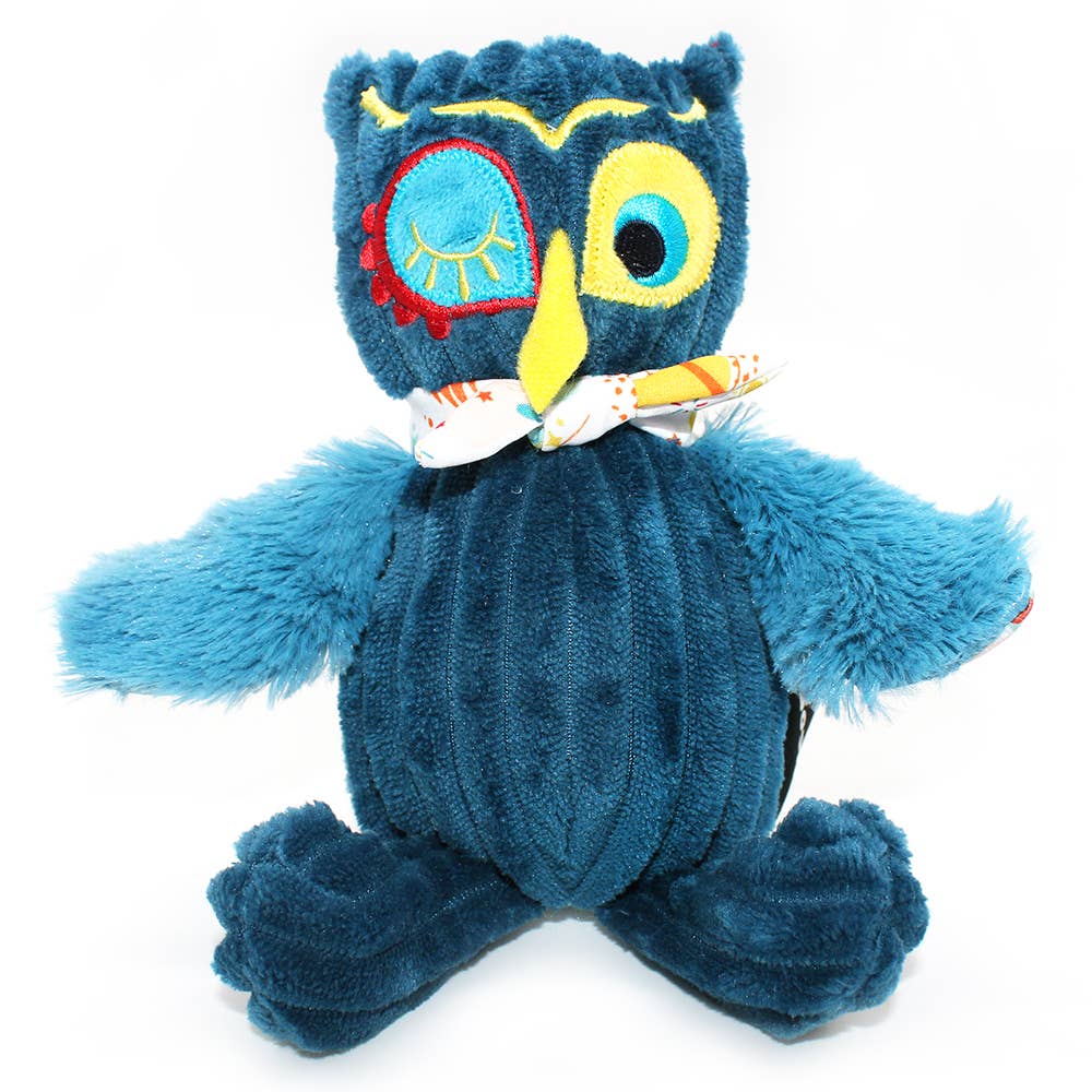 LES DEGLINGOS PETITE PELUCHE SIMPLY + BOÎTE CADEAU ASTROS LE HIBOU