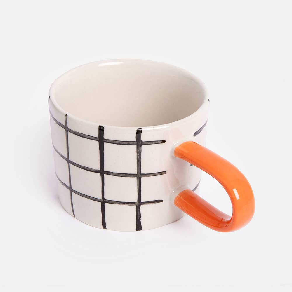 Tasse Mono Grid