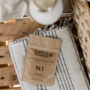 Natural laundry recharge with Marseille soap