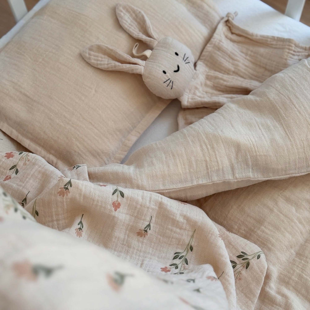 Ensemble de literie Petit Coquillage de sable Coton biologique