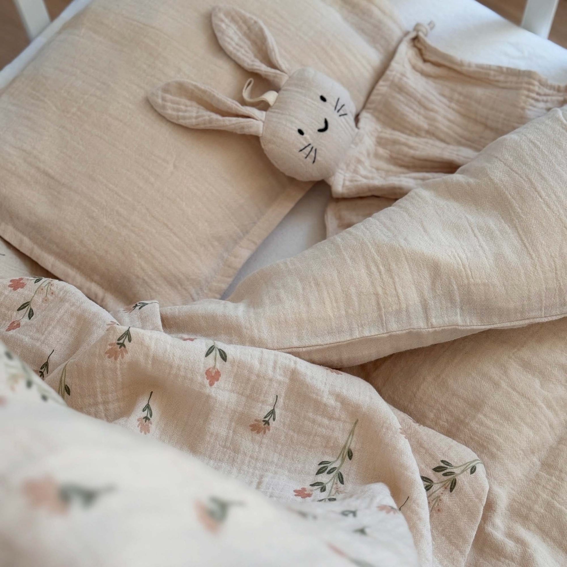 Ensemble de literie Petit Coquillage de sable Coton biologique