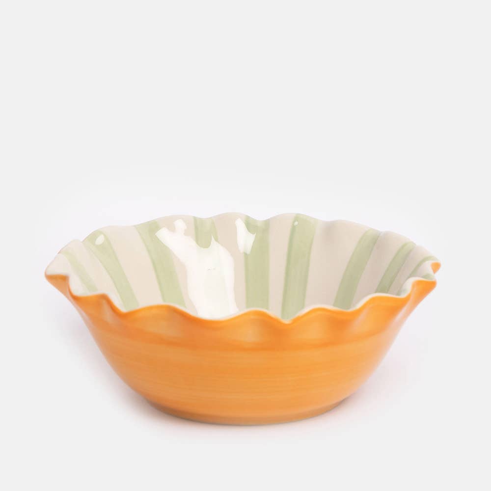 Sandstone bowl - Green Heart Edition