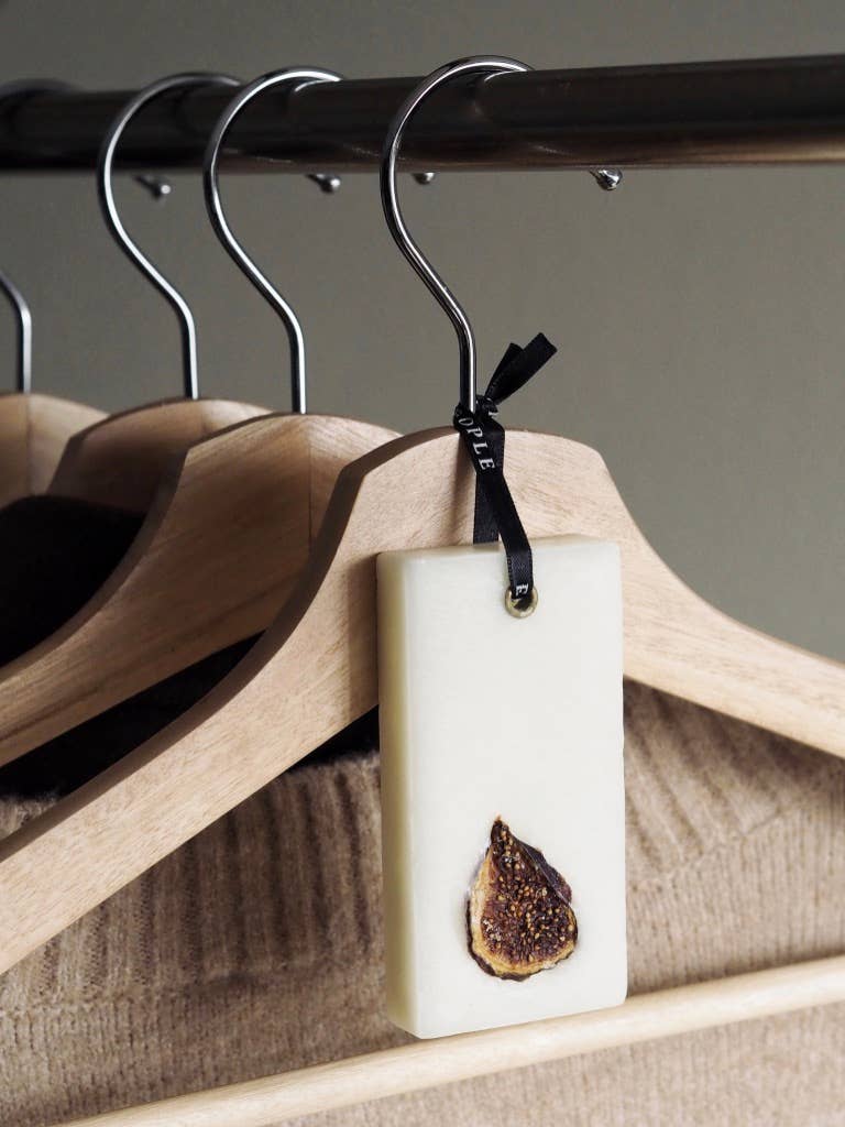 09. NATURE Deodorierendes Wachsstück mit grünem Laub, Feigenbaum und Amber für den Kleiderschrank