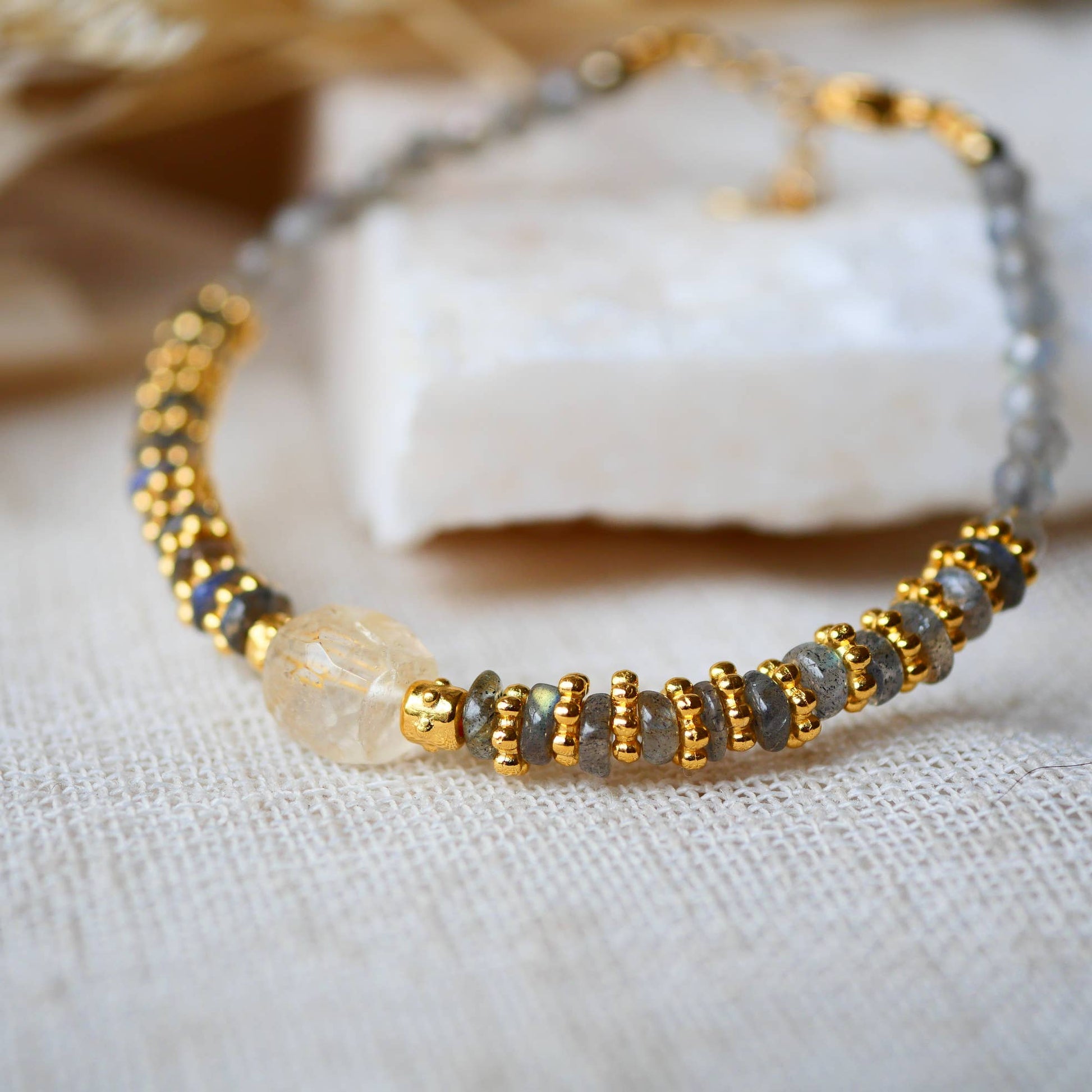 Bhavya Citrine Armband