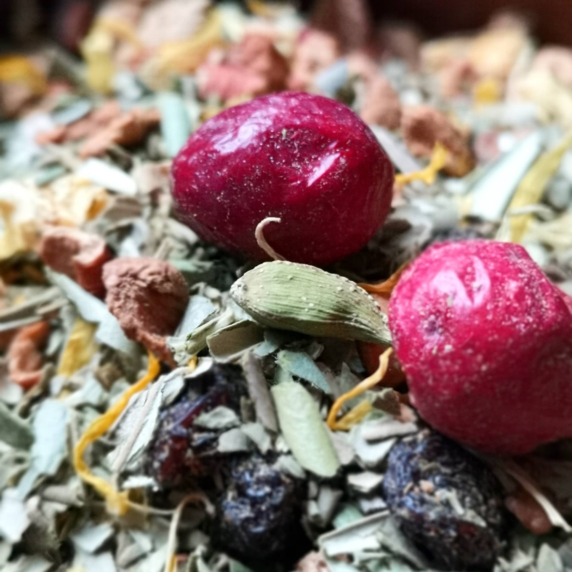 Fruits Infusion n ° 207 - Fashes and cranberries